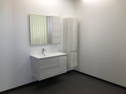 Мебель для ванной Comforty Бремен-90 дуб белый
