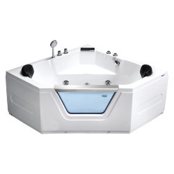 Гидромассажная ванна Frank F154 угловая, 150х150х60см