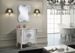 Мебель для ванной Tessoro JOLI арт.BDF- A3001 Белый с серебром