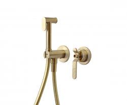 Гигиенический душ Bronze de Luxe 1760'S Loft комплект матовое золото 3253CG