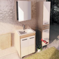 Мебель для ванной Comforty Тулуза-60Д сосна лоредо