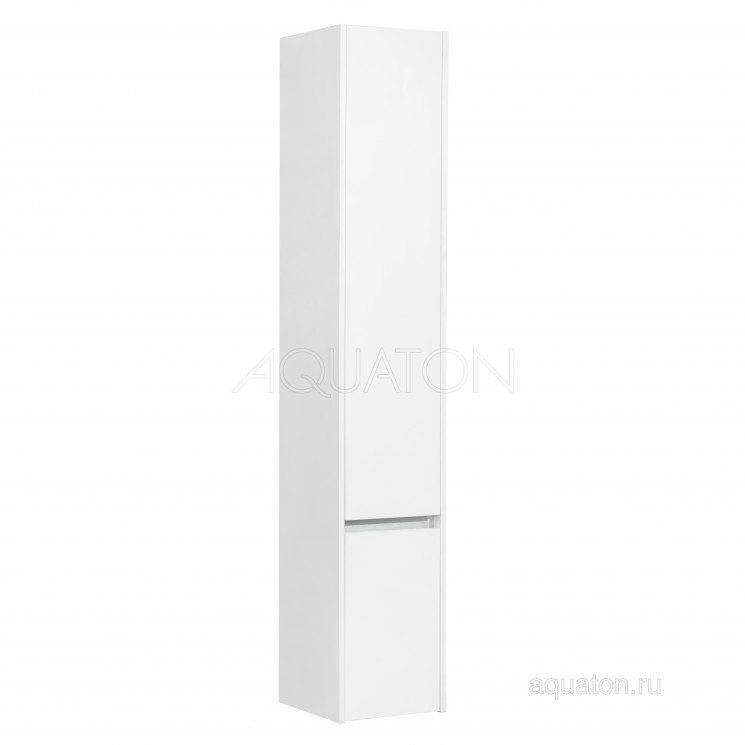 Шкаф-колонна Акватон (Aquaton) Стоун левый белый 1A228403SX01L