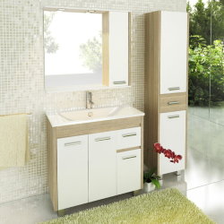 Мебель для ванной Comforty Тулуза-90 сосна лоредо