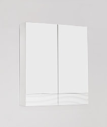 Зеркальный шкаф Style Line Вероника 60 люкс, белый