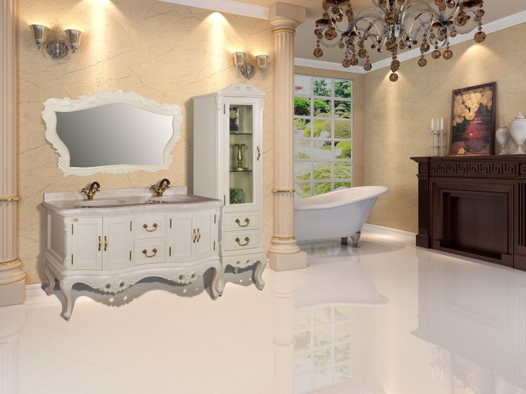 Мебель для ванной Tessoro UFFIZI 160 арт. BDF-10 Ивори