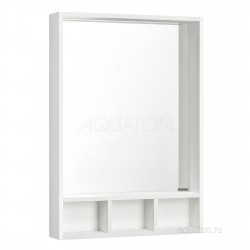 Зеркало Акватон (Aquaton) Йорк 60 белый, выбеленное дерево 1A170102YOAY0