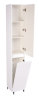 Шкаф-колонна Style Line Даллас 30 напольная, люкс белая, PLUS 