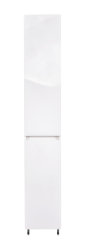 Шкаф-колонна Style Line Даллас 30 напольная, люкс белая, PLUS 