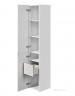 Шкаф-колонна Акватон (Aquaton) Сакура левая ольха наварра/белый глянец 1A219903SKW8L