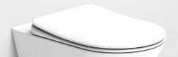 Крышка для унитаза Boheme Avva 976-W soft-close белый глянец