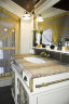Мебель для ванной Atoll Марсель 210 NEW слоновая кость состаренная, патина орех