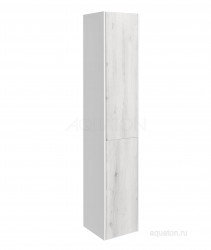 Шкаф-колонна Акватон (Aquaton) Сакура правая ольха наварра/белый глянец 1A219903SKW8R