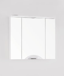 Зеркальный шкаф Style Line Жасмин-2 76/С люкс, белый