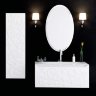 Мебель для ванной Clarberg Элеганс 100, белый матовый