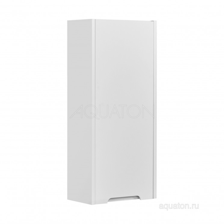 Шкаф навесной Акватон (Aquaton) Оливия правый белый матовый 1A254703OL01R