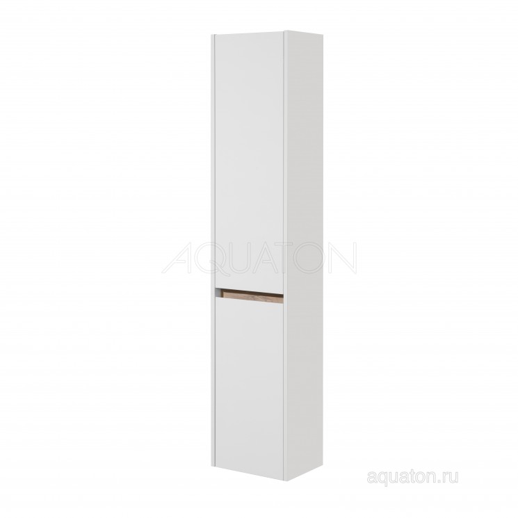 Шкаф-колонна Акватон (Aquaton) Нортон белая левая 1A249403NT01L