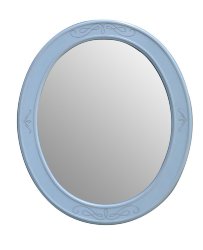 Зеркало Atoll Ретро 80 голубой состаренный, патина серебро
