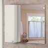 Зеркальный шкаф Comforty Неаполь-100 белый глянец