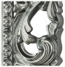 Зеркало Tessoro ISABELLA овальное без фацета арт. TS-107601-S серебро