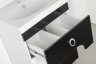 Мебель для ванной Style Line Адонис 60, черный/белый