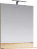 Зеркало Aqwella Фостер 70 с подсветкой, дуб сонома