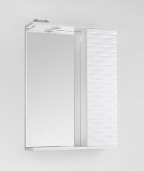 Зеркальный шкаф Style Line Папирус 60/С люкс, белый