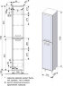 Шкаф-колонна Style Line Лотос 30 напольная, люкс белая, PLUS
