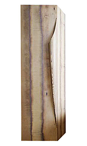 Шкаф-пенал Clarberg Папирус Вуд 35, светлое дерево
