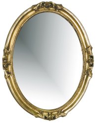 Зеркало Boheme 511 овальное 75x95, антик