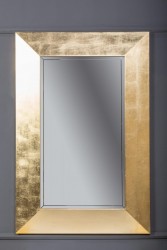 Зеркало Armadi Art Chelsea 554 800х1200 поталь золото с подсветкой выпуклое