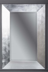 Зеркало Armadi Art Chelsea 555 800х1200 поталь серебро с подсветкой выпуклое