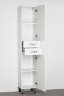 Шкаф-колонна Style Line Венеция 36 с 2 ящиками, белый