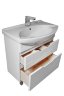 Мебель для ванной Dreja Eco Laguna Plus 75, белый лак