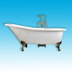 Чугунная ванна Elegansa Schale gold - 170x75