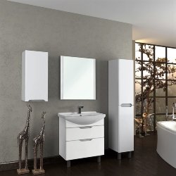Мебель для ванной Dreja Eco Laguna Plus 85, белый лак