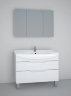 Мебель для ванной Dreja Eco Laguna Plus 105, белый лак