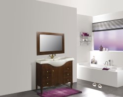 Мебель для ванной Tessoro PERLA 105 арт. TS7105-КО Красный Орех