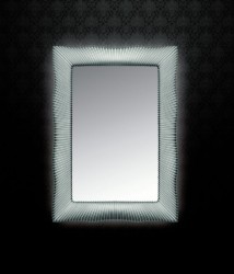 Зеркало Armadi Art Soho 564 серебро 70х100 ППУ с подсветкой