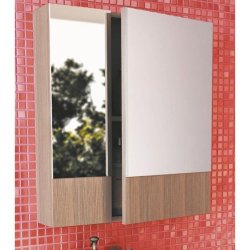 Зеркальный шкаф Comforty Ницца-60 сосна лоредо