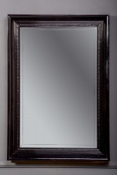 Зеркало Boheme Terso 557 70х100 черный глянец с подсветкой