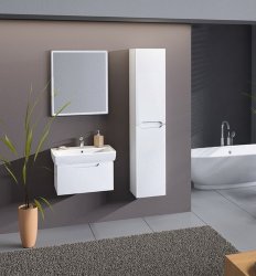 Мебель для ванной Dreja Eco Tiny 60, белый лак