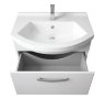 Мебель для ванной Dreja Eco Alfa 55 new, белый лак