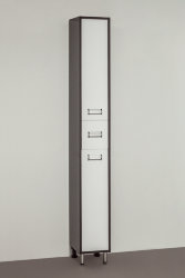 Шкаф-колонна Style Line Эко Стиль(W) 24, белый/венге
