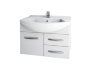 Мебель для ванной Dreja Eco Alfa 75 new, белый лак
