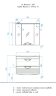 Мебель для ванной Style Line Жасмин-2 76 с 2 ящиками подвесная Люкс PLUS, белая