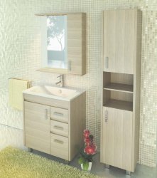 Мебель для ванной Comforty Марио-75 сосна лоредо