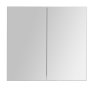 Зеркальный шкаф Dreja PREMIUM 80, белый глянец
