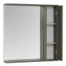 Зеркальный шкаф Акватон (Aquaton) Стоун 80 грецкий орех 1A228302SXC80