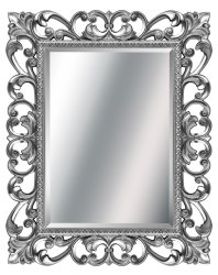 Зеркало Tessoro ISABELLA прямоугольное с фацетом арт. TS-1076-S серебро