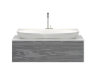 Мебель для ванной Aqwella 5 stars Genesis 100, миллениум серый